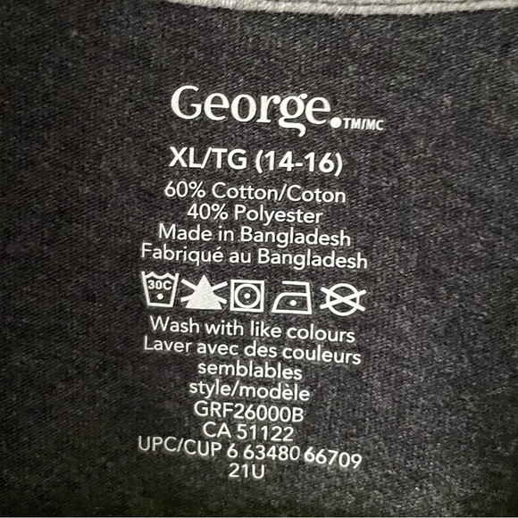 2-Pack Boys Long-Sleeve T-Shirts - Red & Light Grey Raglan Sleeve - Dark Grey - Picture 8 of 8